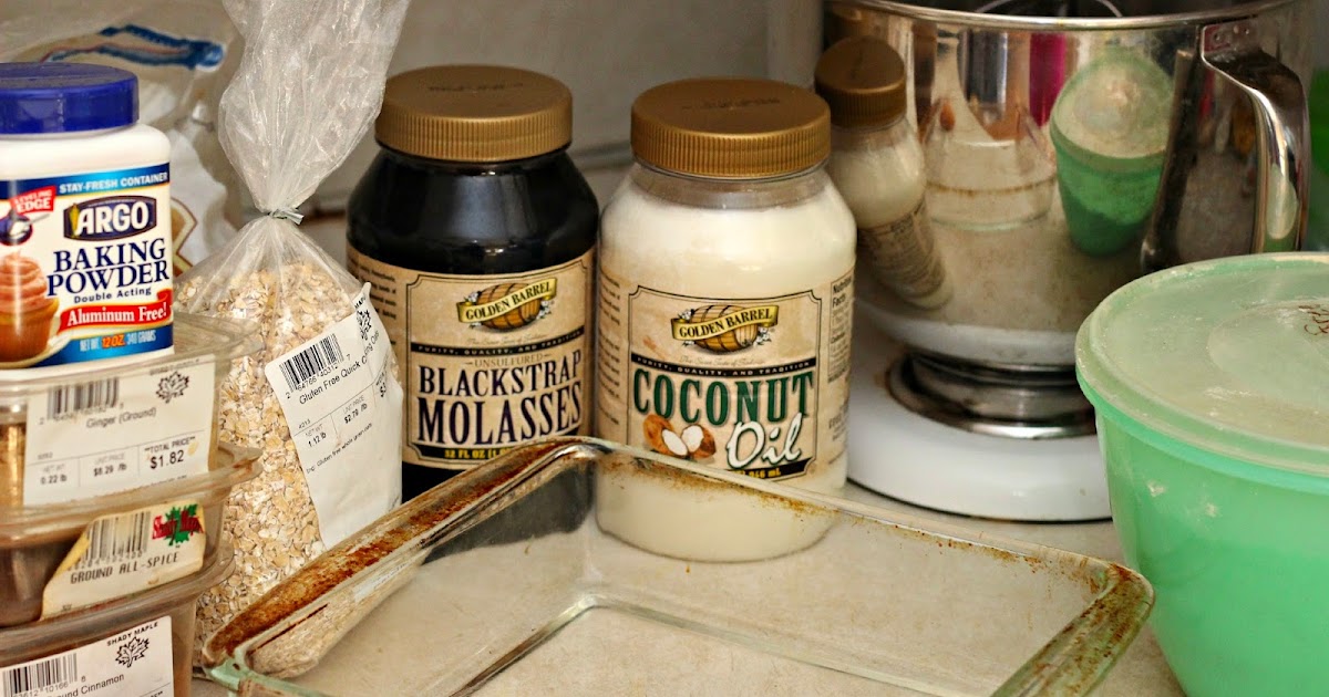 Gluten Free Molasses Oatmeal Bars Treasuring Life's Blessings