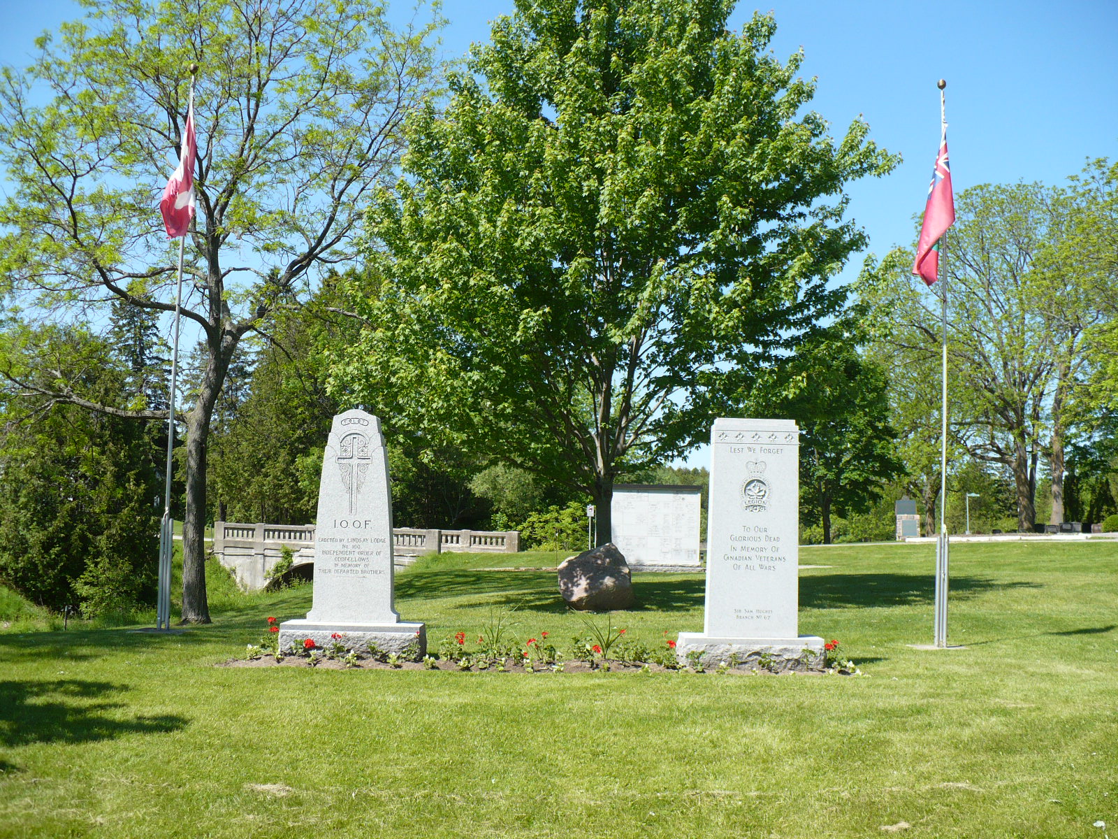 Ontario War Memorials Lindsay St. Mary's Cemetery
