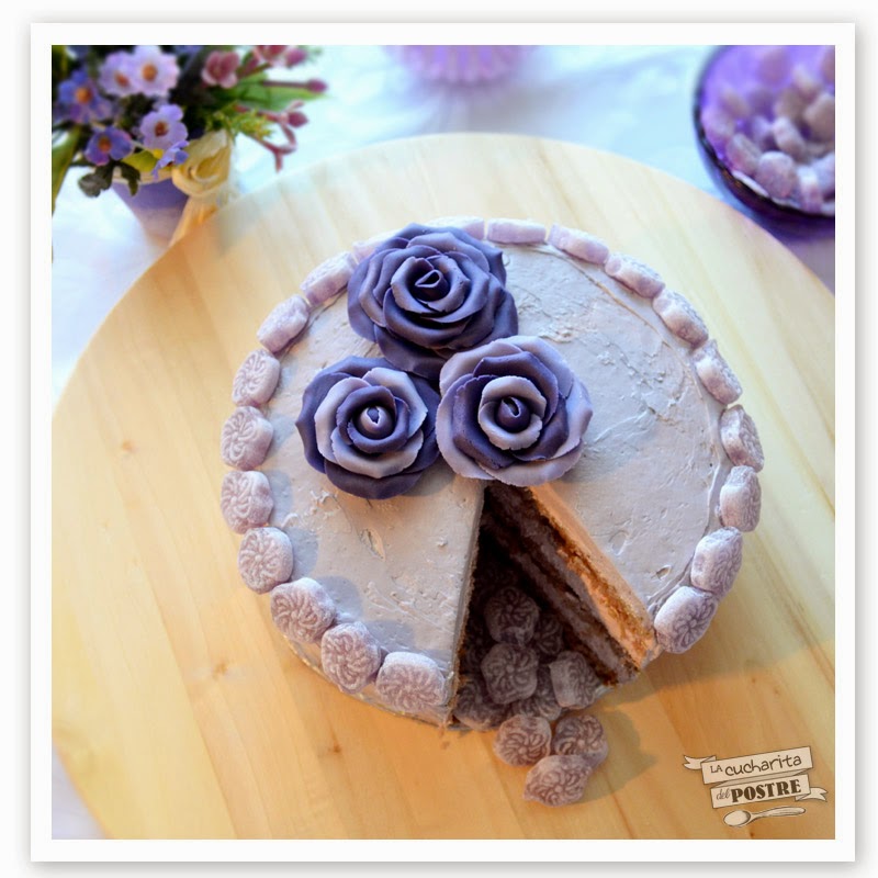 Layer Cake De Violetas / Violet Layer Cake
