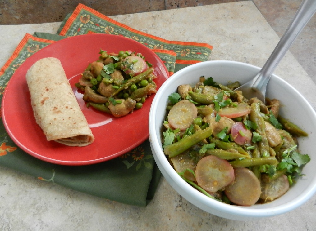 Sizzling Indian Recipes..... Mix Vegetable Subji / Stir fry with