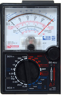 analog multimeter working