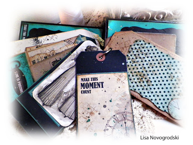 Scraps of Darkness scrapbook kits: Lisa Novogrodski created this beautiful steampunk tag & bag mini album with our Sept. Tanya's Industrial Odyssey kit. Find our kits here: www.scrapsofdarkness.com Scraps of Darkness scrapbook kits: Lisa Novogrodski created this beautiful steampunk tag & bag mini album with our Sept. Tanya's Industrial Odyssey kit. Find our kits here: www.scrapsofdarkness.com