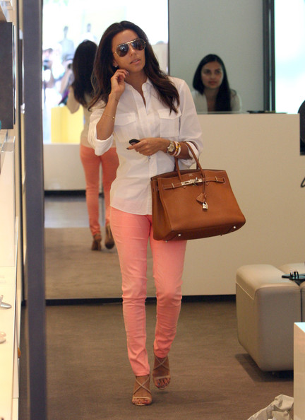 Just Can't Get Enough: Eva Longoria and Her Hermès Birkin - PurseBlog