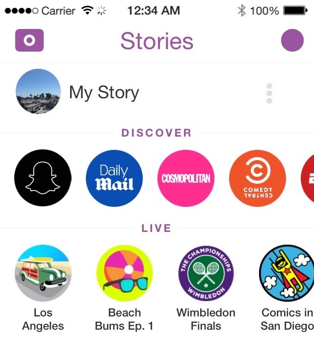 How to Hide Snapchat Discover section and Live events Snapchat Updates