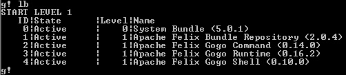 Apache Felix 5.0.1 - ("felix:lb" or "lb")