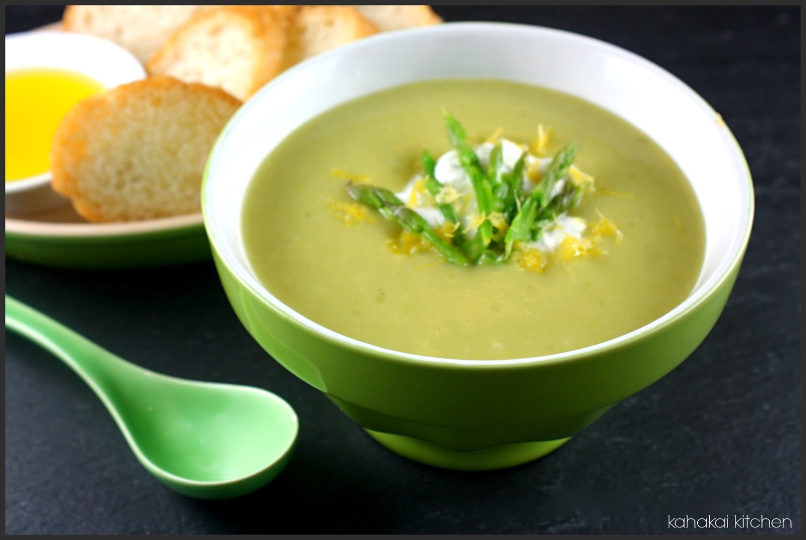 Kahakai Kitchen Asparagus Vichyssoise Enjoyed Cold (or Warm) for