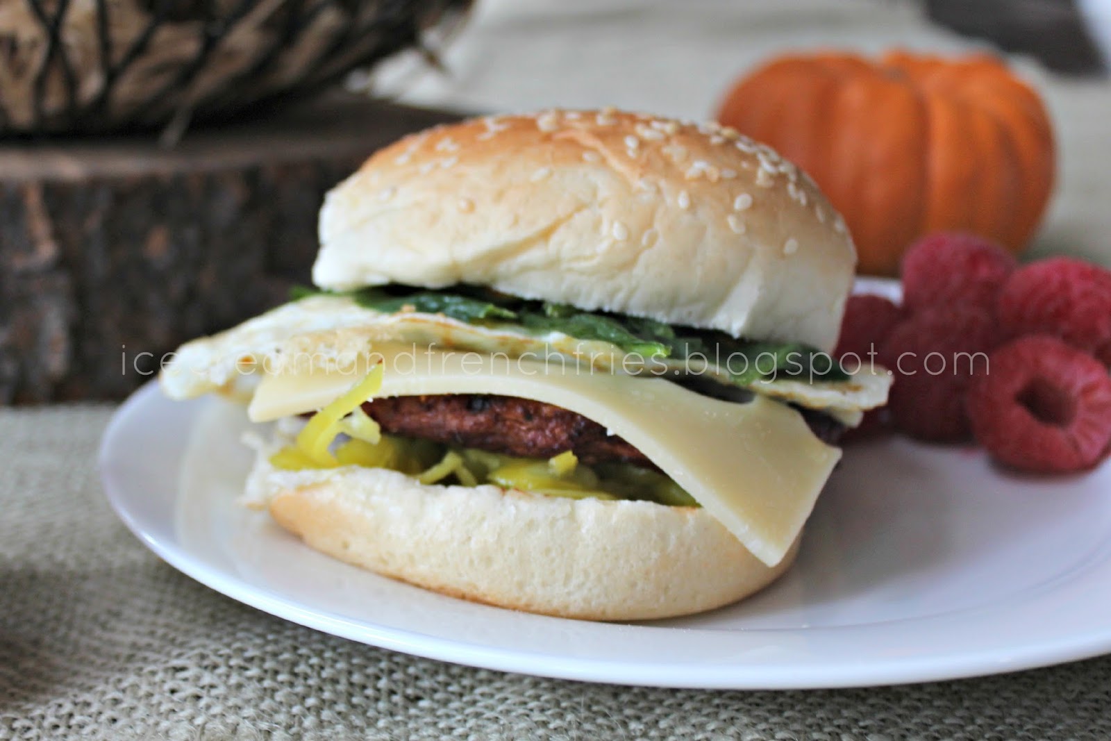 ice cream + french fries Quick and Easy Black Bean Breakfast Sandwich