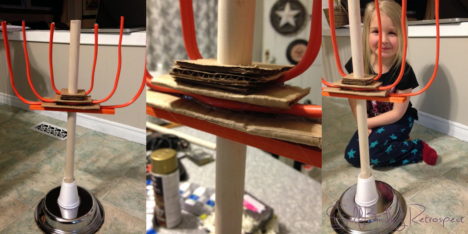 DIY Golden Lampstand Make It Monday Alanna Rusnak