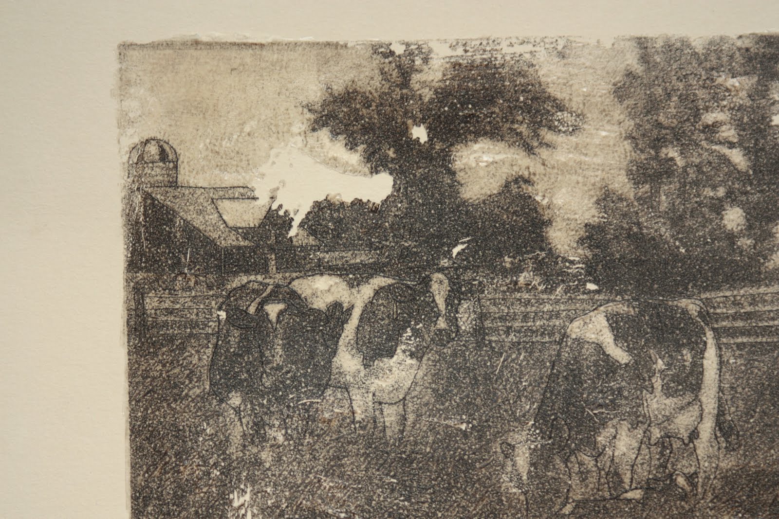 Mirka Hokkanen Printing Intaglio Without a Press