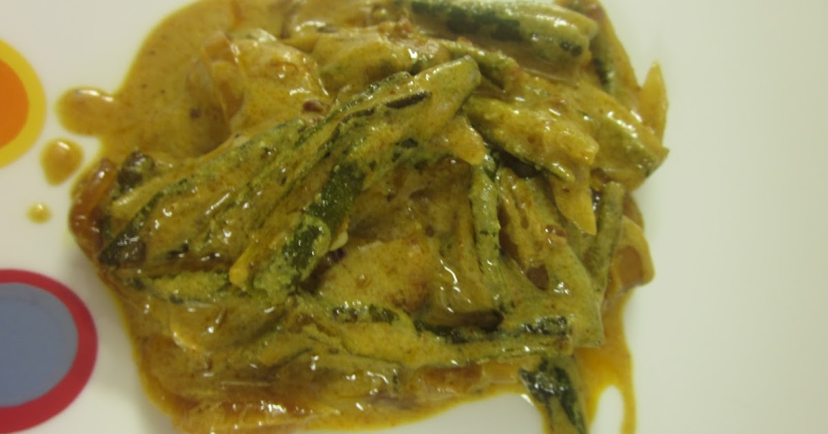 AAHA bhavan Kerala style Ladies finger in coconut milk