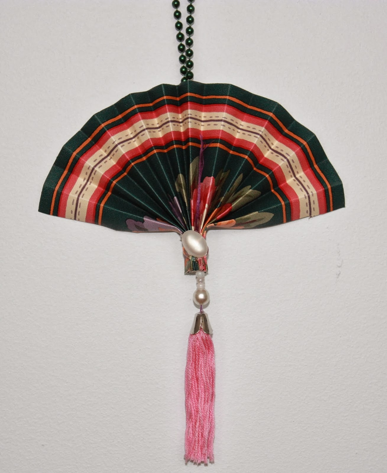 Artsybuildinglady Victorian Fan Christmas Ornaments