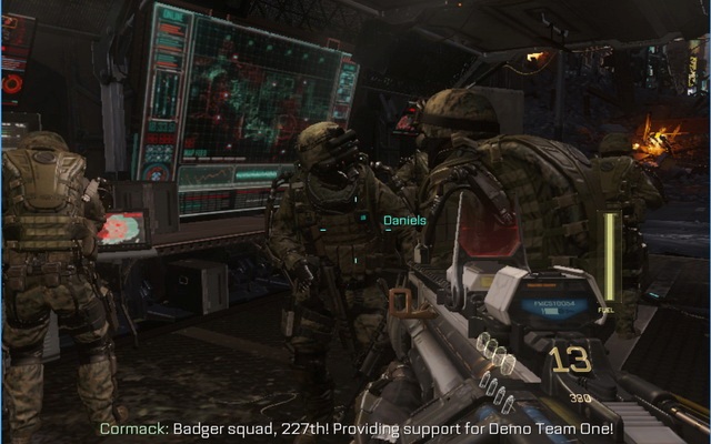 Trading system in advanced warfare