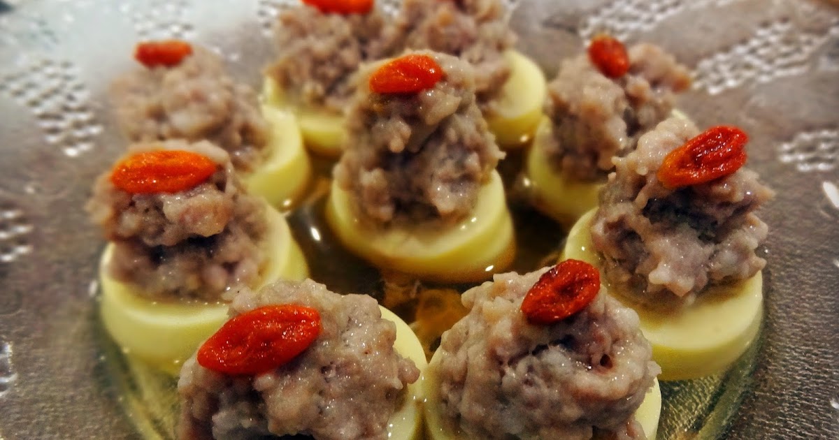 ZapPaLang 日本豆腐蒸肉末 Steamed japanese tofu with minced pork