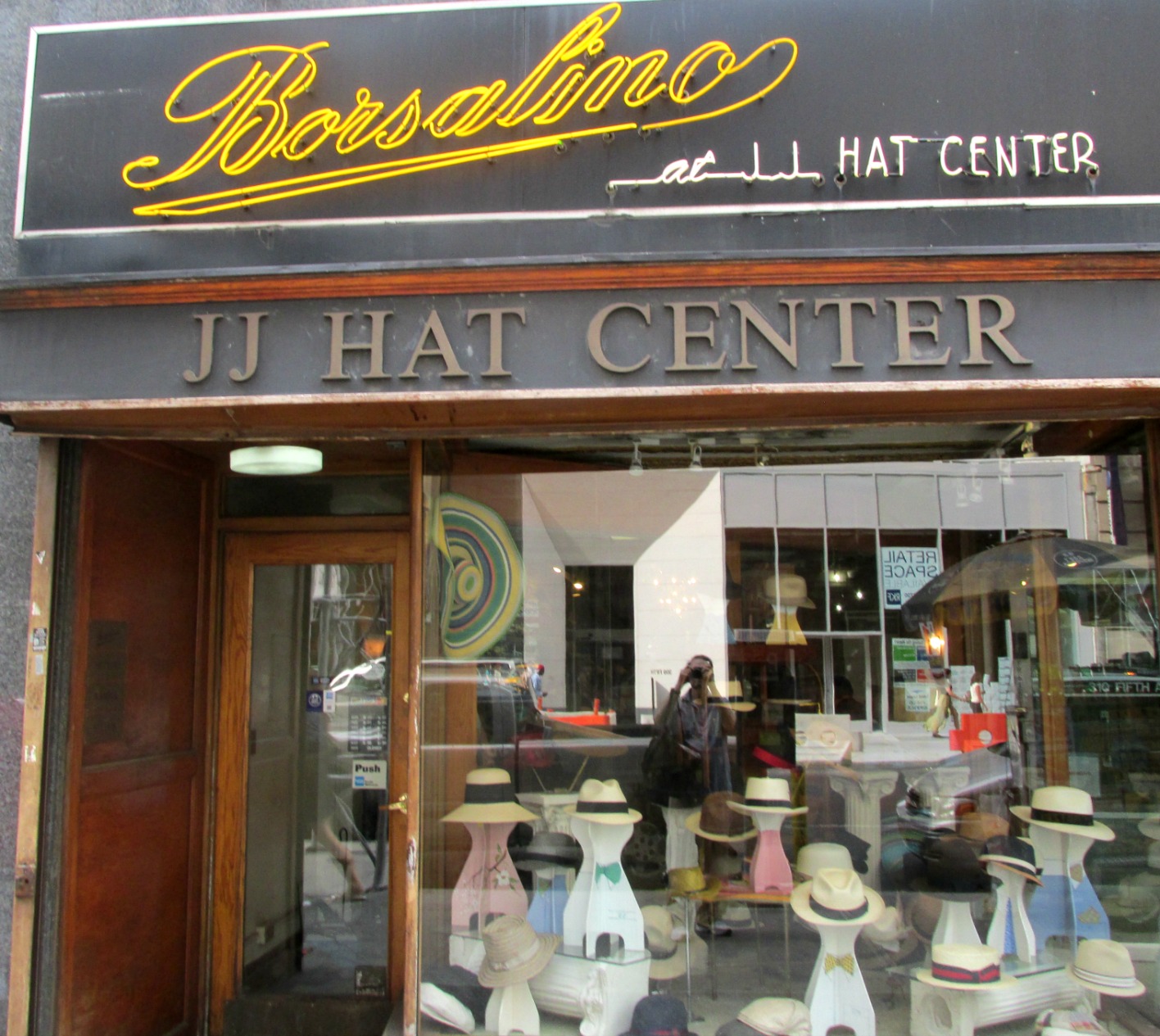 Midtown Blogger/Manhattan Valley Follies JJ Hat Borsalino Hat Center