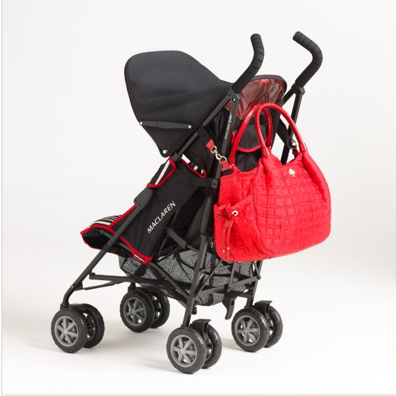 Alice & Lola Kate Spade Quilted Signature Spade Stevie Baby Bag