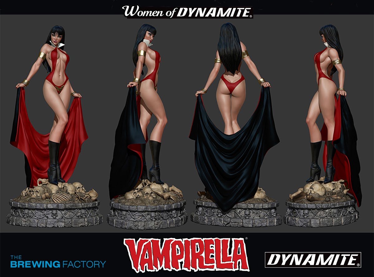 Vampirella Statue Dynamite Women of Dynamite