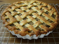 Mushroom and Pearl Barley Pie with Potato Pastry