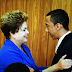 Presidente Dilma recebe vice governador eleito Renato Santana e Rogério Rosso em encontro com o PSD