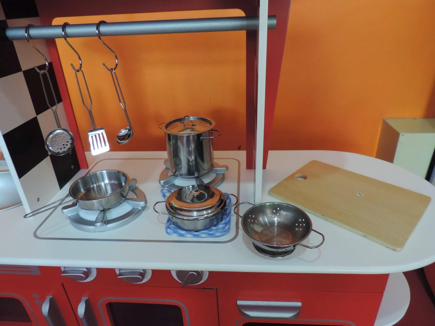 Elc Wooden Diner Kitchen Toybox Rental Sewa Mainan Dan