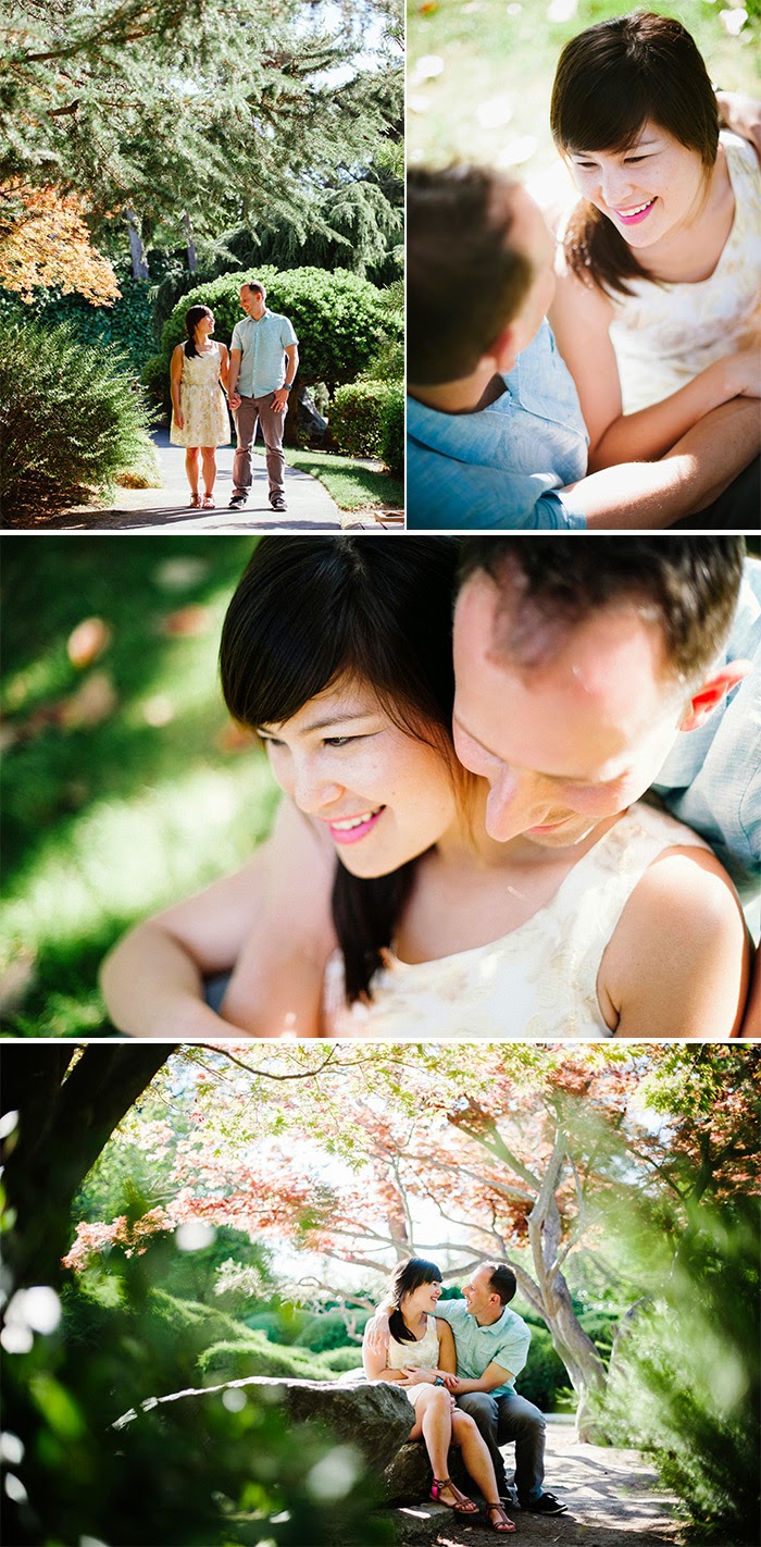 San Jose Japanese Friendship Garden engagement