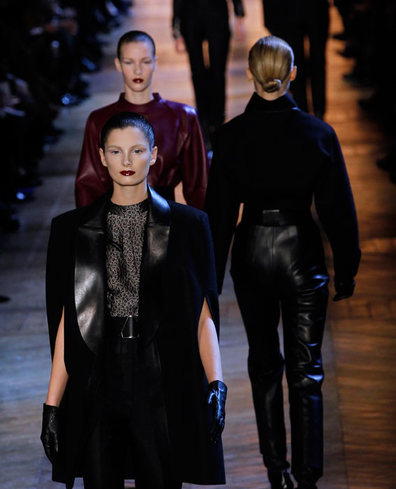 YSL F/W 2012-2013: DARK MOOD and STRONG WOMAN