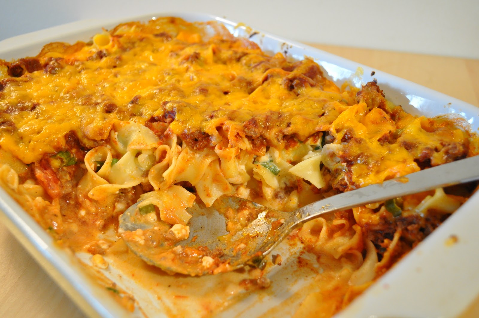 My Tiny Oven Sour Cream Noodle Bake