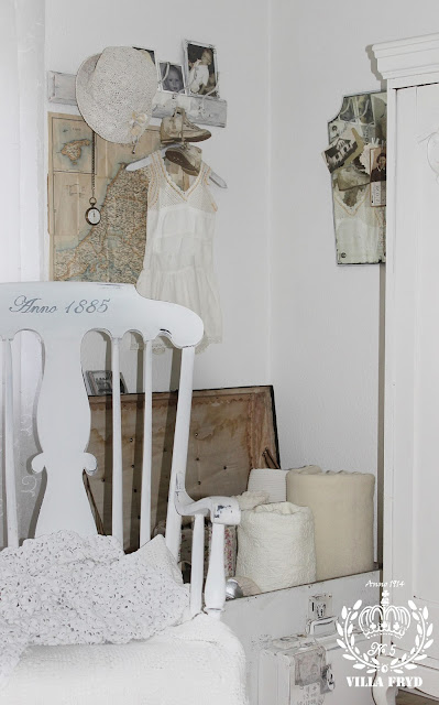 Hos villa fryd: diy spejl Hjemmelavet spejl