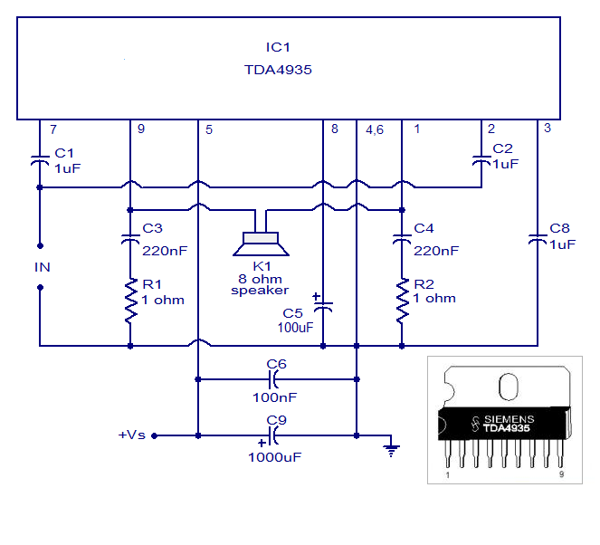simple stereo lifier circuit diagram tda4935 bridge lifier circuit simple schematic diagram simple stereo lifier circuit diagram tda4935 bridge lifier circuit simple schematic diagram