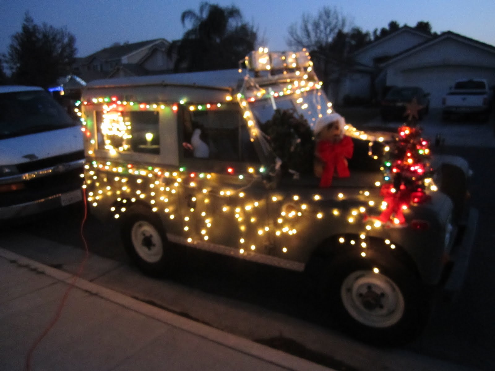 MY LAND ROVER TRIPS LAND ROVER CHRISTMAS IN BAKERSFIELD