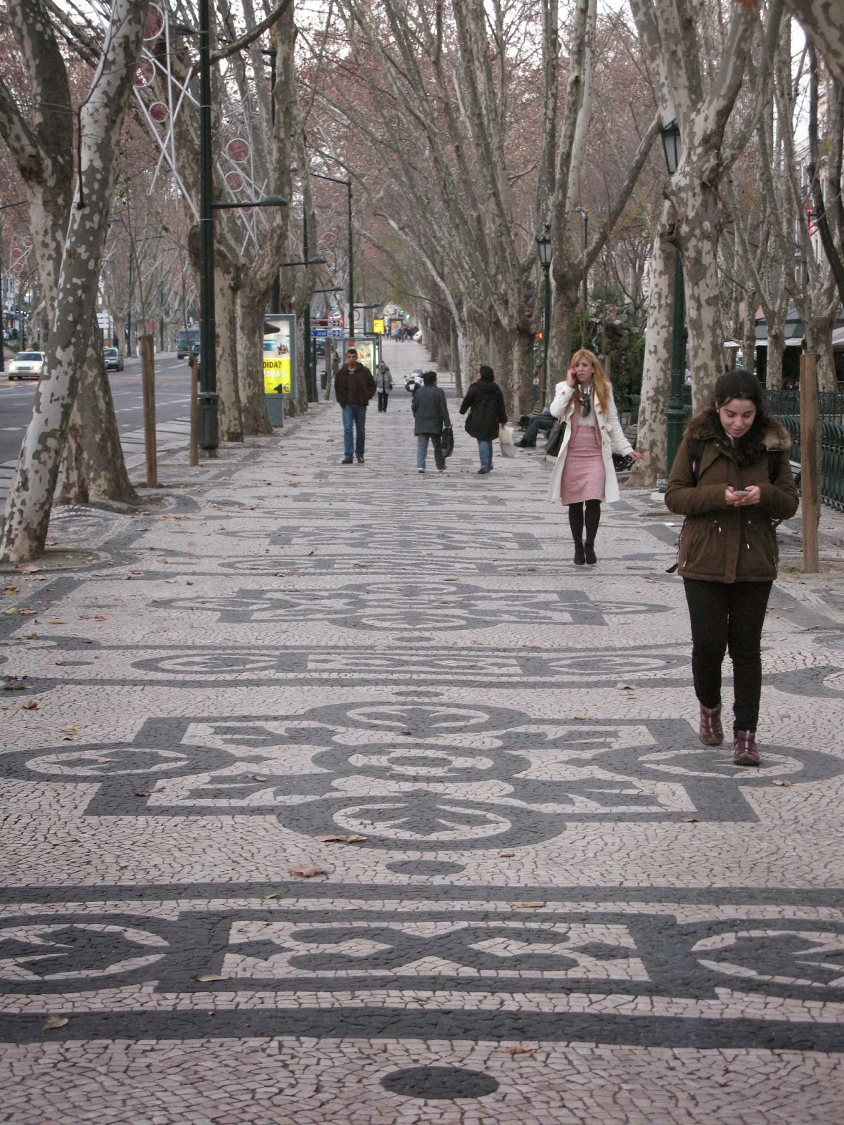 Avenida da Liberdade - uno dei marciapiedi