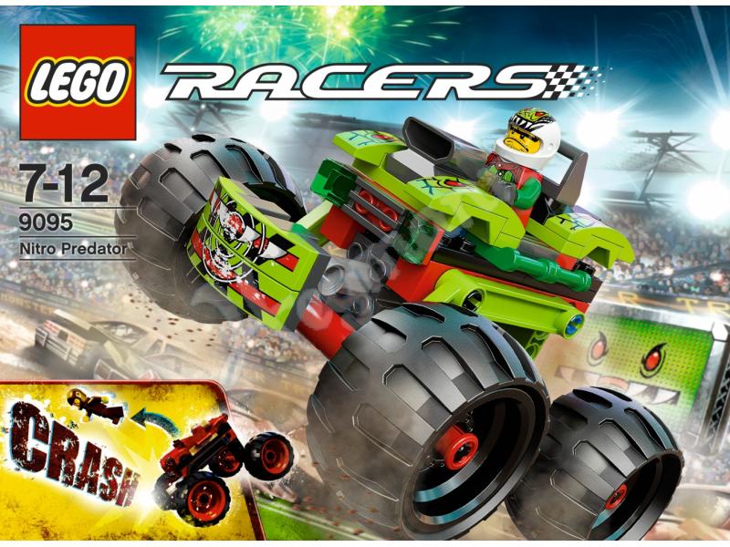 lego green monster truck