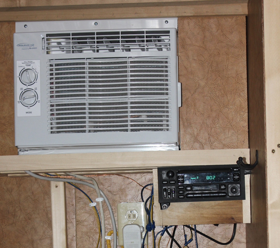 2013 CarMate 100 Solar Heated and Cooled Over The Top Cargo Trailer August 2012