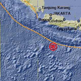 Gempa 13 - 14 Juni Mengguncang Wilayah Pulau Jawa