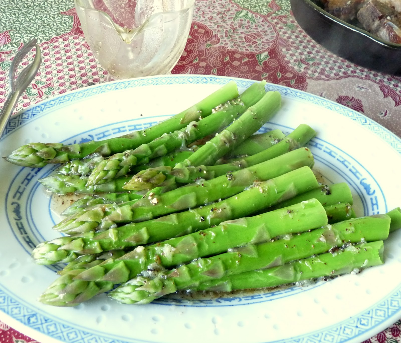 Seasonal Ontario Food Asparagus with Brown Butter