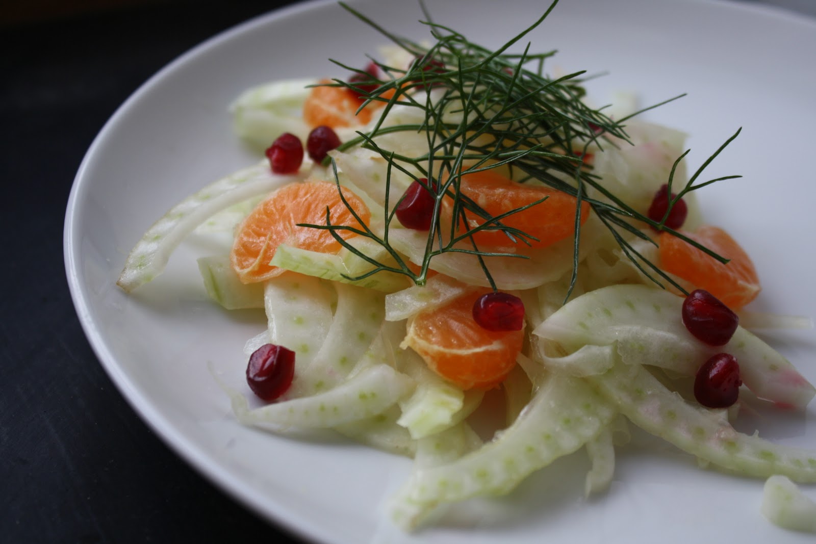 the Fennel Coleslaw with Satsuma Tangerines