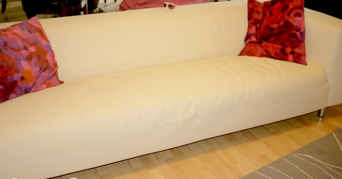 Pembroke Lane Pink and Yellow Ikea Klippan Dyed Couch Slipcovers + a