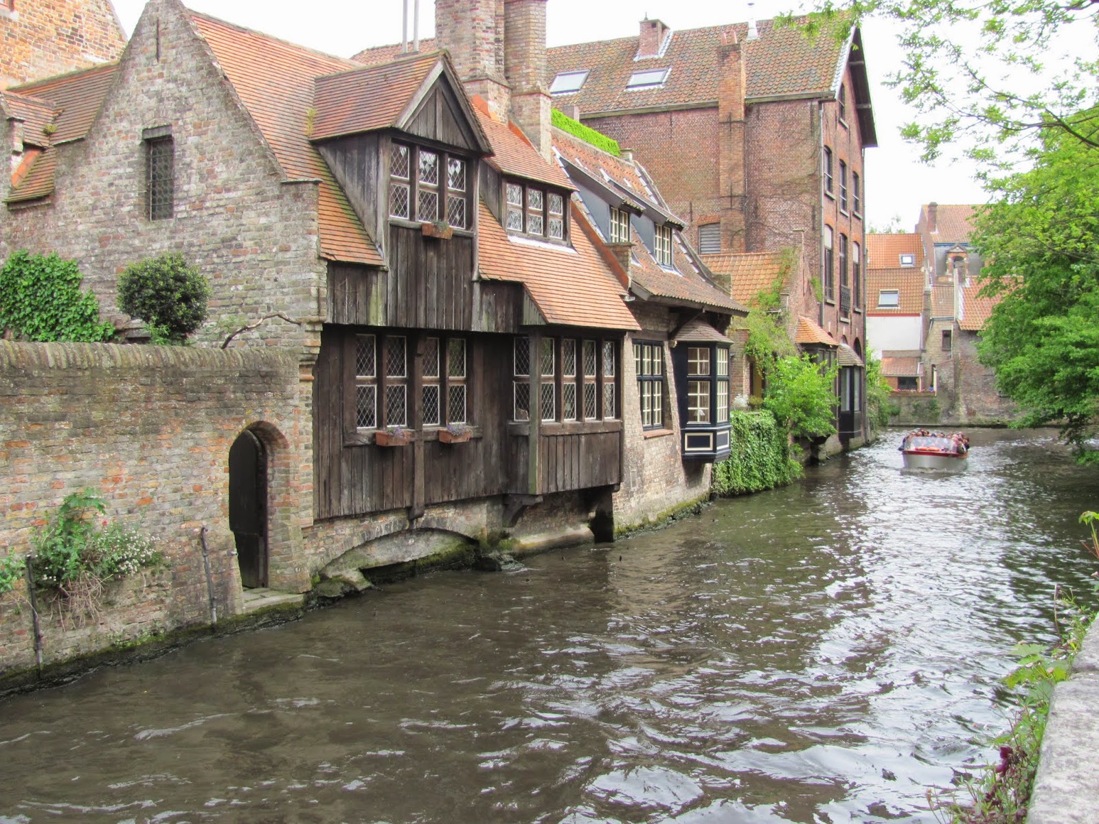 Buildings up to the Edge of the Canal Buildings up to the Edge of the Canal Bruges, Belgium