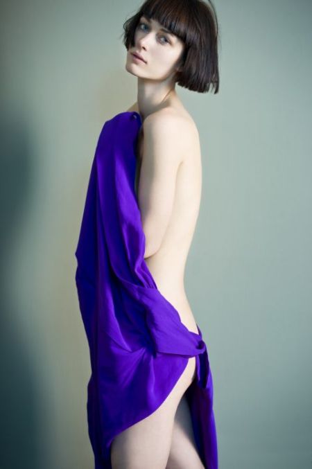 Sophie Delaporte Nudes fotografia panos esvoaçantes modelo nua