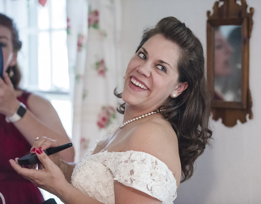 Front Royal Wedding Kevin and Tambi Reception at The Mint House