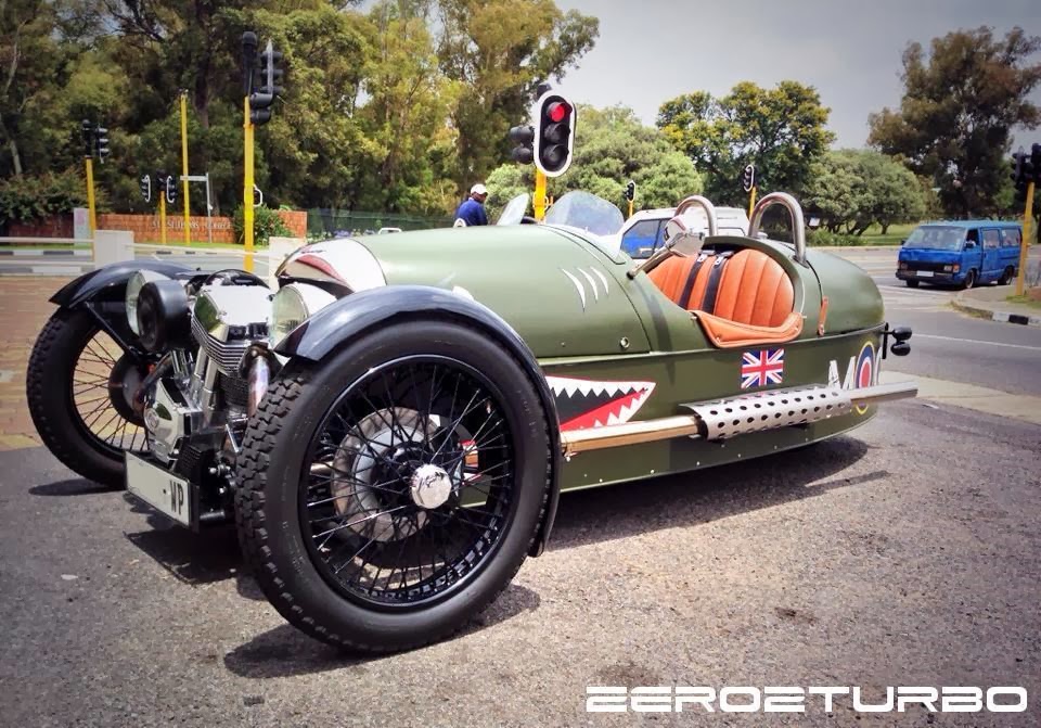 Rare Morgan 3 Wheeler Spotted In Johnnesburg South Africa