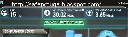Testar velocidade da internet Testar velocidade da internet