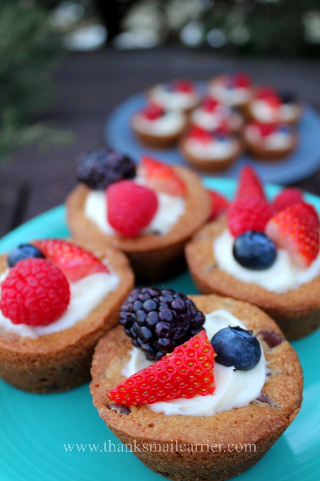 cream cheese cookie cups