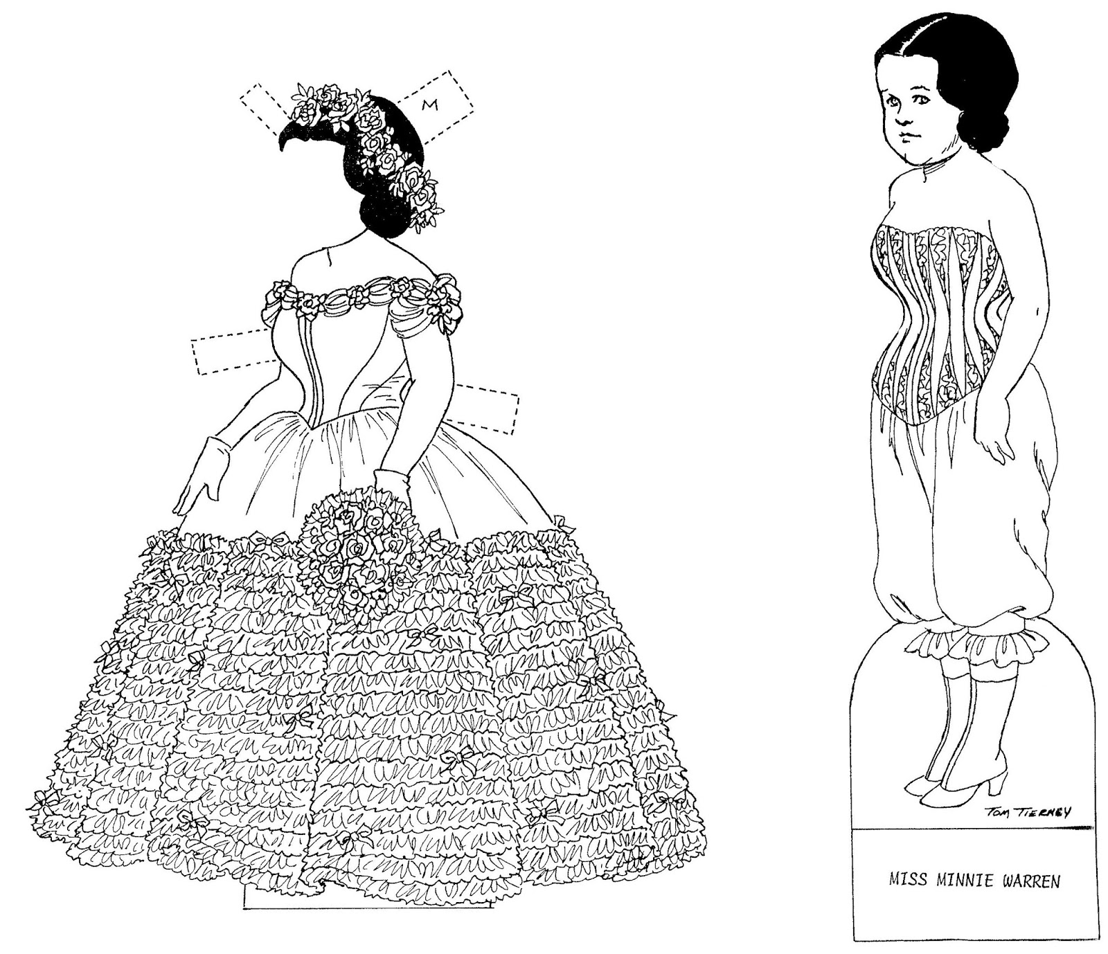 history of paper dolls history of paper dolls