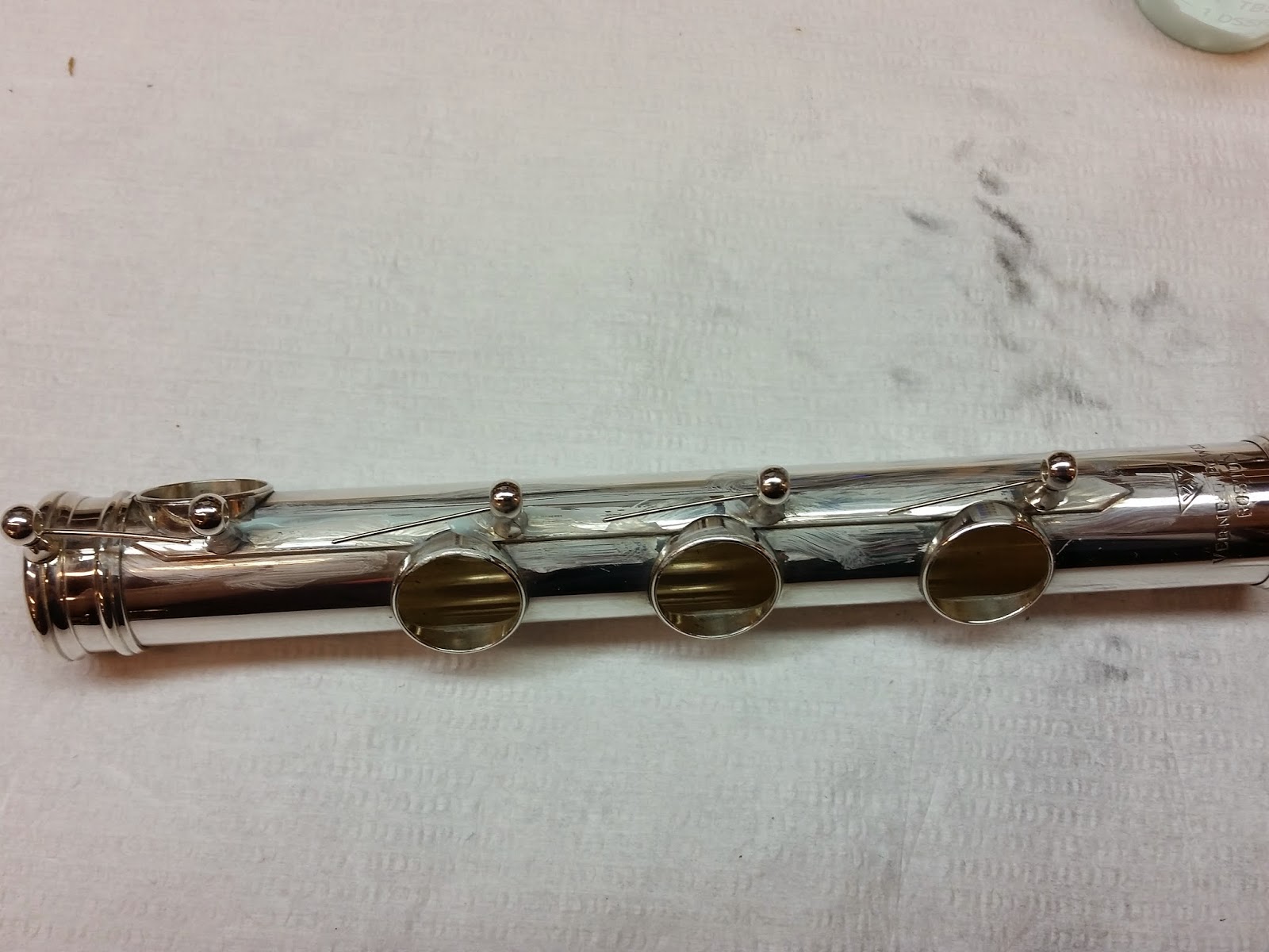 Repair My Flute Cleaning a Tarnished Footjoint