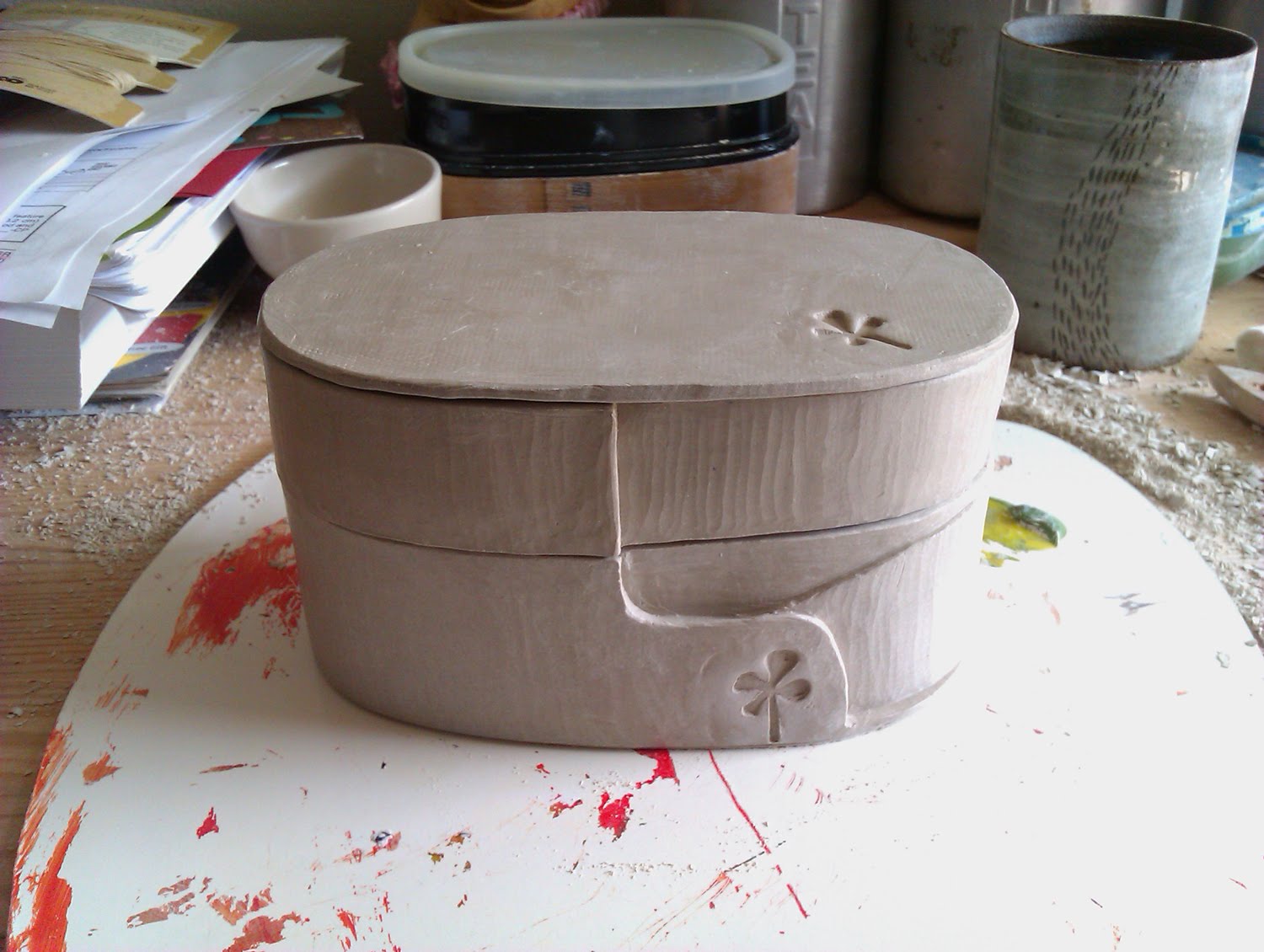 wusketeer {blog} {ceramic bento boxes}
