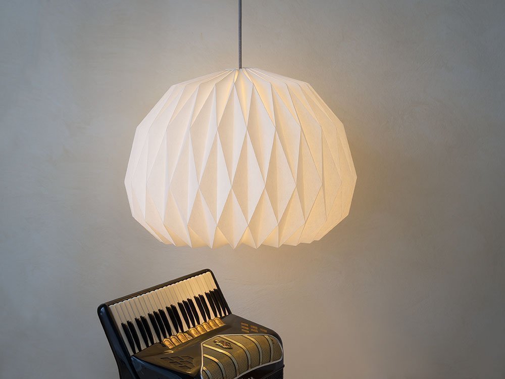 How to make Origami Lampshade Paper Origami Guide