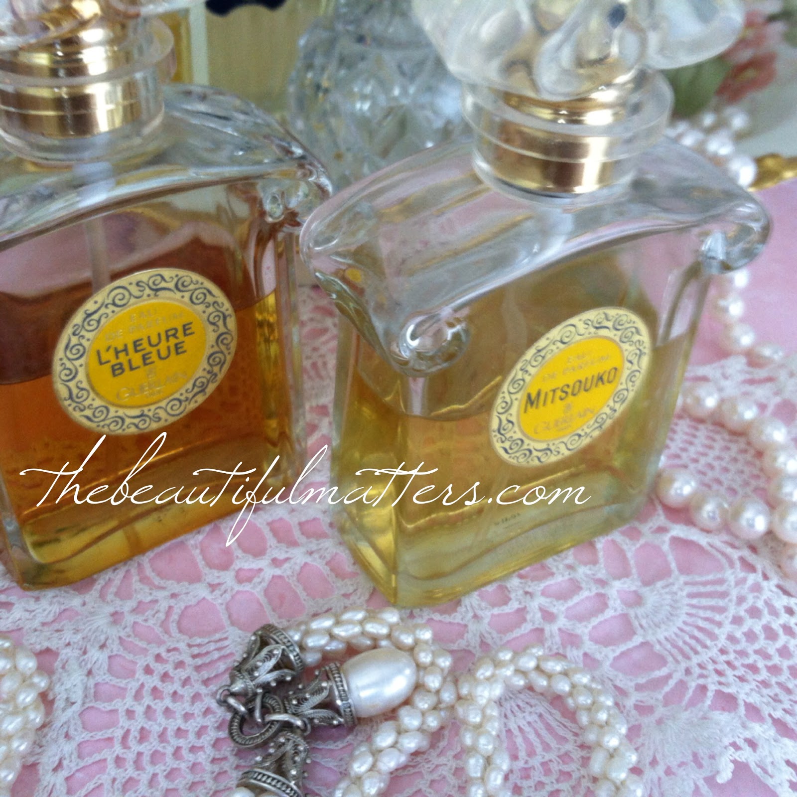 Vintage perfumes The Beautiful Matters
