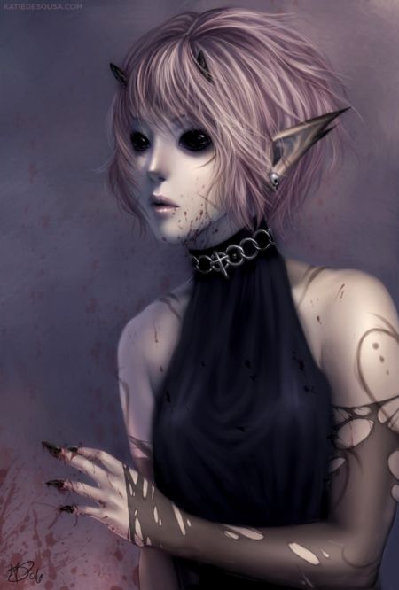 Katie de Souza ilustrações fantasia games mulheres Respingos de sangue Katie de Souza ilustrações fantasia games mulheres Respingos de sangue