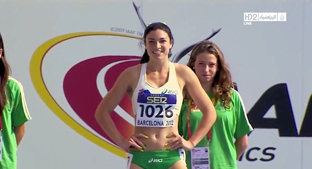 Michelle Jenneke Does A Dance