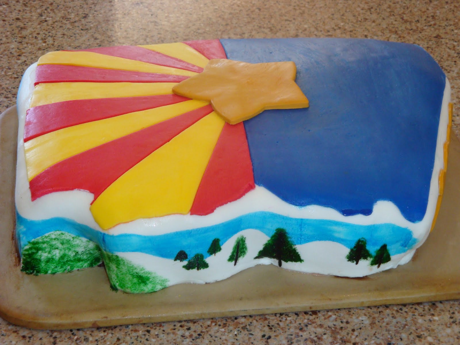 Pink House Cakes Arizona Cake